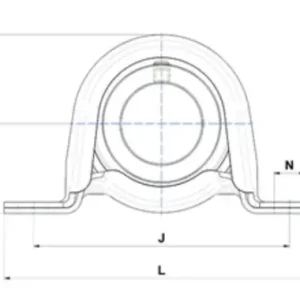 Niska cena Oprawa samonastawna blaszana PP203 SNR